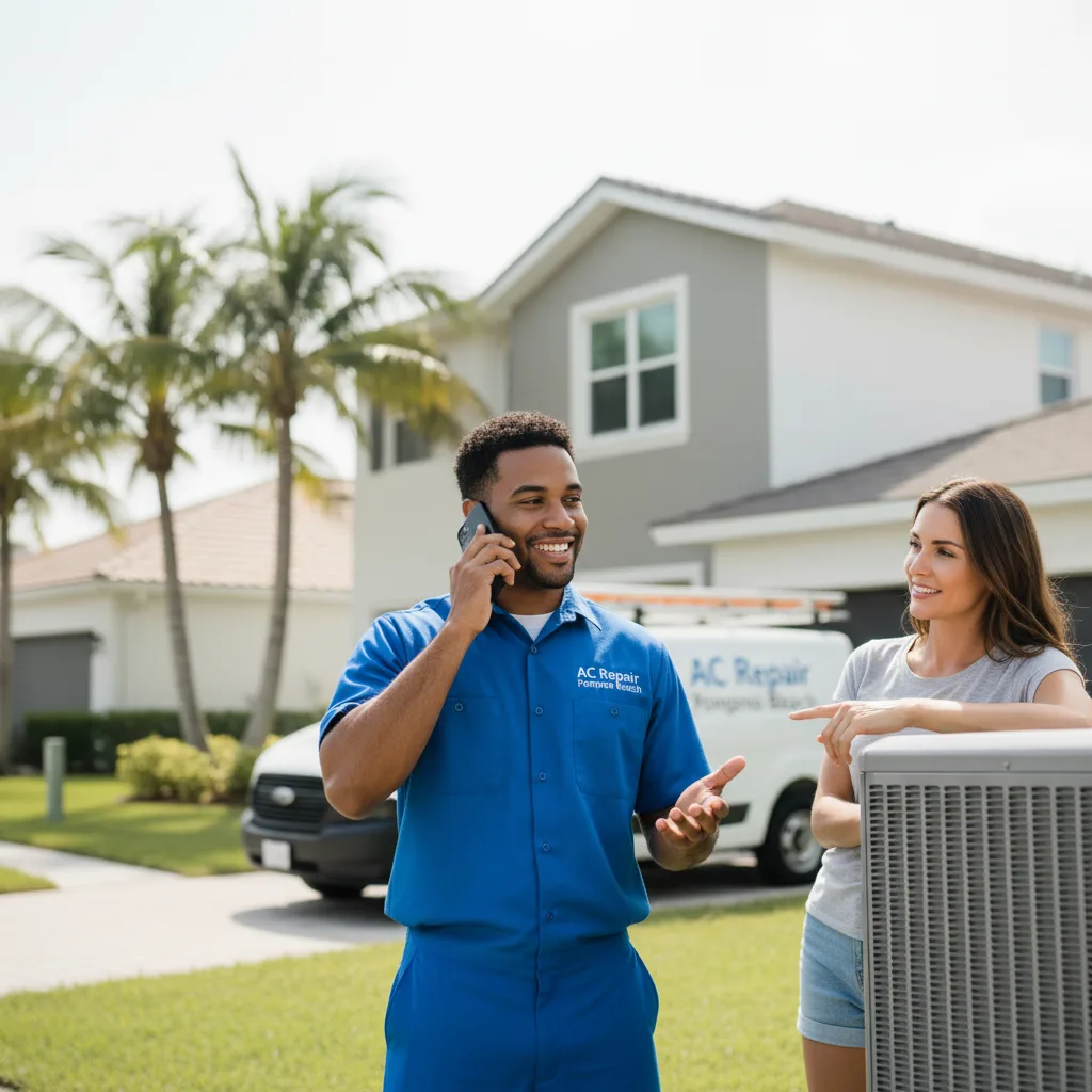 AC Repair Pompano Beach customer support in East Freetown